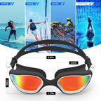 ZIONOR Swim Goggles, Upgraded G1 Polarized Swimming Goggles Anti-Fog for Adult Men Women