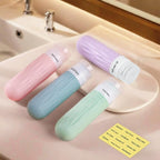 IYYI Travel Bottles for Toiletries, TSA Approved Travel Size Containers, Silicone Toiletries Bottles, Leakproof, Refillable Containers Kits for Shampoo and Conditioner (Bright, 90, Milliliters)