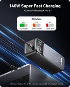 Laptop Power Bank, 27000mAh (99.9Wh) Portable Laptop Charger, PD 3.1 USB C in&Out Fast Charger External Battery Pack for iPhone 17 16 15 Pro Samsung MacBook Dell XPS iPad Steam Deck etc