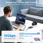 Cable Matters [USB-IF Certified] 10 Gbps Gen 2 USB C Cable - 3.3ft / 1m, Supports Up to [4K@60Hz Video, 100W Charging, 10Gbps Data Transfer], Black
