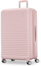 American Tourister Stratum 3.0 Large 28-Inch Spinner, Airline Approved, Durable Hardside Luggage, Expands 1.5", RightHeight™ Adjustable Handle, Pink Blush