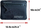 Heavy Duty Airtight Wallet Submersible Waterproof Wallet Protection for Keys, Cards