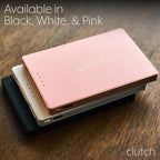 Clutch - Pro USB-C Portable Charger - Compatible with iPhone 15, 16, 17 & Android Devices - Power Bank Magnetic Battery - TSA Travel Approved - USB Rechargeable - Built-in Cable - 5000 mAh - 3.7oz