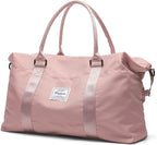HYC00 Travel Duffel Bag,Carry-on Overnight Weekender Bags for Women,Sports Tote Gym Bag with Wet Pocket