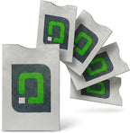 RFID Blocking Credit Card Sleeve Protectors – USA Made Slim Wallet Inserts for Credit Cards, Debit Cards & ID Protection (5, Logo 5 Pack Tyvek)