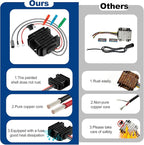 Starlink Mini 12V Adapter, Starlink-Mini Power Supply, 9-28V Step Up to 30V 3.5A Starlink Mini 12V Power Supply with DC Female Power Cord, in Truck, RV, Marine & Off-Grid Use