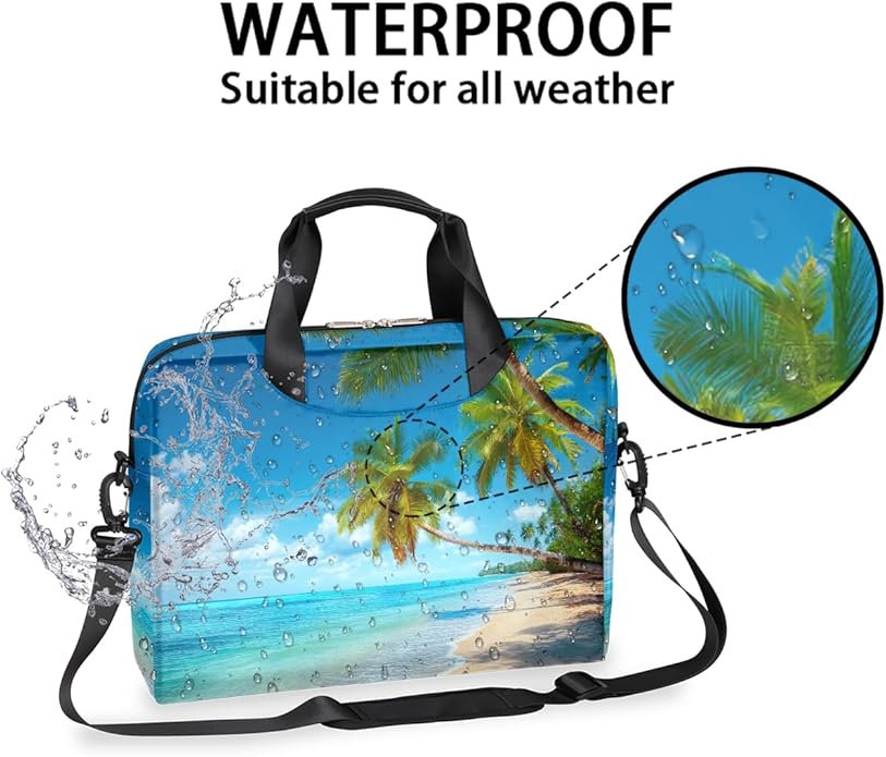 Cute Laptop Shoulder Bag for Women Men, Computer Laptop Bag Laptop Sleeve Case Laptop Satchel Briefcase Carrying Bag QA-1