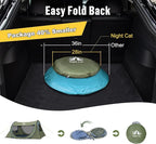 Night Cat Pop-up Camping Tent: 2 Person Tent Waterproof Instant Easy Setup Tunnel Tent