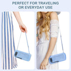 Compact Travel Umbrella with Case - Mini Umbrella for Purse, Small Lightweight &Tiny Design Perfect for Parasol Outdoor Sun&Rain Umbrellas