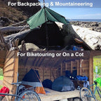 L RUNNZER Single Person Pop Up Tent, 1 Person Mosquito Net Tent