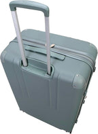 Jessica Simpson Countryside 30" Expandable 8-Wheel Spinner Large Checked Luggage Suitcase, Chinois Green