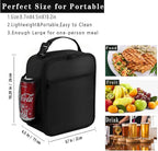 ZM-YOUTOO Lunch Box for Men - Reusable Lunch Bag Men Adult Women- Insulated Small LunchBox