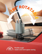 [2026 Ultra-Compact] JOYROOM Retractable Car Charger 84W Car Charger USB C for iPhone 16 17 Fast Charging, Car Accessories, Car Adapter Travel Essentials Gifts for Women Men, for iPhone 17 16 15 14 13