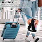Skull Pinks Luggage Handle Wrap for Suitcase Luggage Tags Handle Covers Identifiers Soft Decorations Travel Accessories 2 Pack