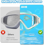Aegend Snorkeling Gear for Adults Youth Kids, Snorkel Mask with Top Dry Valve - Panoramic View Anti-Leak and Anti-Fog with Mesh Bag for Snorkeling, Scuba Diving, Freediving & Swimming