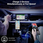 Car Charger, 5 Pack 38W Dual Ports USB-C & USB-A Car Chargers Adapter Fast Charging Cigarette Lighter USB Charger for iPhone 16 15 14 13, Samsung S24, Pixel Cargador para Carro Phone Plug for Car