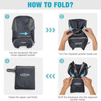 G4Free Lightweight Packable Hiking Backpack for Men Women Small Hiking Daypacks Foldable Shoulder Pack Casual Outdoor Bag 11L