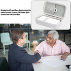 khanka Hard Travel Case Replacement for Anker 347 Power Bank (PowerCore 40K), 40,000mAh Battery Pack, Case Only (White)