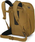 Osprey Sojourn Porter 30L Travel Backpack - Carry-On Compliant Luggage with StraightJacket Compression and Padded Laptop Sleeve - Durable Pack for International or Urban Travel, Brindle Brown
