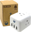 Cruise Approved Power Strip Non Surge Protector for Cruise Ship Multi Plug, 6 Outlets, 3 USB & 3 AC Outlet for Carnival, Celebrity, Princess, Norwegian & Major Lines in 2026 & 2027
