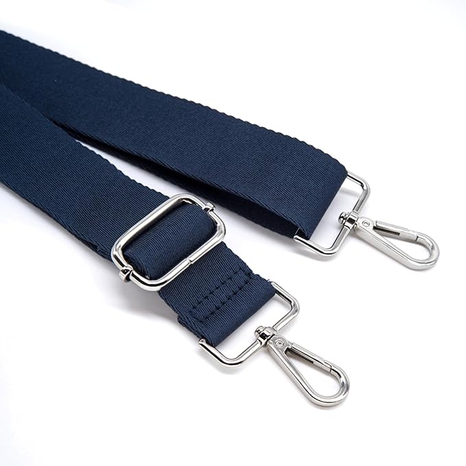S&loyoe Thickened Solid Color Purse Straps Replacement Crossbody Bag Strap Adjustable Wide Guitar Straps for Handbags 1.5inch