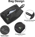 KOSMCCO 2Pcs Smell Proof Cleat Bag - Athletic Soccer & Golf Shoe Bag for Smelly Cleats and Gym Shoes | Durable, Water-Resistant, and Easy to Clean