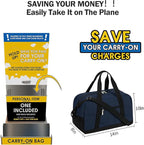 Apenze Small Gym Bag 14 inch lightweight Carry On Mini Duffel Bag for Travel Sport - Navy Blue