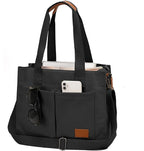 Canvas Laptop Tote Bag for Women | Pockets, Stands Upright, Convertible