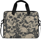MNSRUU Laptop Bag for 15.6 inch Black Gothic Bats
