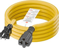 4 in1 NEMA 5-15P Extension Cord, Winxus 6FT NEMA 5-15P to 5-15R, 5-20R, 6-15R, 6-20R Adapter Cord, 15A to 20A AC Adapter Cable, 6FT 3 Prong Extension Cords
