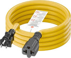 4 in1 NEMA 5-15P Extension Cord, Winxus 6FT NEMA 5-15P to 5-15R, 5-20R, 6-15R, 6-20R Adapter Cord, 15A to 20A AC Adapter Cable, 6FT 3 Prong Extension Cords