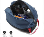 Travel Toiletry Bag 5L, Compact Travel Organizer with Waterproof TPU Wet/Dry Compartment