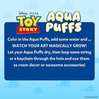 Skillmatics Disney•Pixar Toy Story Aqua Puffs - 3D Art Kit, Mess-Free Paint by Number Craft for Kids, DIY Color & Inflate Activity, Travel Toys & Gifts for Ages 4, 5, 6, 7, 8, 9, 10, 11, 12