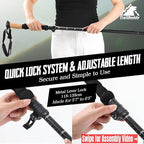 TrailBuddy Trekking Poles – Lightweight 7075 Aluminum Hiking Poles for Women, Men & Seniors – Collapsible Walking Sticks for Travel, Trails & Balance
