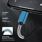 2Pack 10ft iPhone Fast Charger Cable, [Apple MFi Certified] Long USB C to Lightning Cable 10 Foot, High Fast 10 Feet Apple Charging Cord for Apple iPhone 14/14 Pro Max/13 Mini/12/11/XS/XR/8/7Plus,iPad
