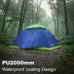 Camping Tent, 1/2 Person Tent, Lightweight Waterproof Backpacking Tent, 5-Minute Setup Outdoor Tent with Carry Bag, Ideal for Camping Hiking