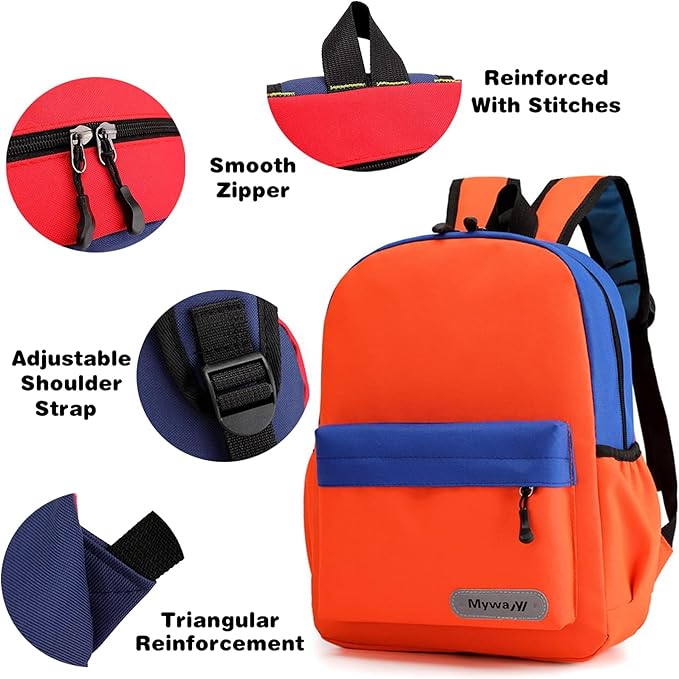 13 inch Kids Preschool Toddler Backpack Cute Cool Lightweight Daypack For Boys and Girls