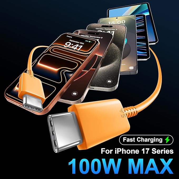 45W USB C Super Fast Charger Type C Charger Fast Charging Android Phone Charger Block with 10FT Type C Charging Cable for Samsung Galaxy S26 Ultra/S26/S26+/S25/S25 Ultra/S25+/S24 Ultra/S23 Ultra/S22