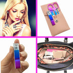 Manicure Set, Professional Women Nail Clippers Kit 4PCS， Stainless Steel Nail Cutter Care Tools Professional Grooming Kits, PU Leather Travel Case （Colorful）