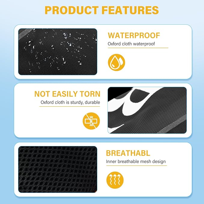 Automatic Inflatable Belt Pack Water Sports Jacket Waist Belt PFD for SUP Paddleboarding Fishing Boating Kayaking（fit 80-330 lbs） (Black)