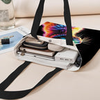 ANNA QUEEN Cat Tote Bag Shoulder Bag Handle Bag for Gym Yoga Picnic Beach Kitchen Reusable