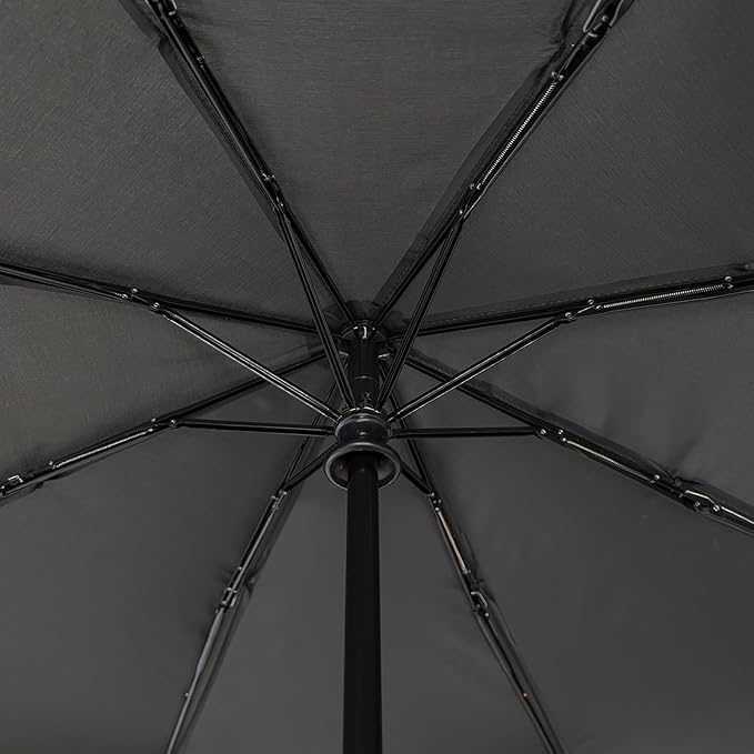 Weatherproof 54 Inch Deluxe Golf Umbrella, Automatic Compact, Lightweight, and Wind Resistant Folding Umbrella for Travel and Rain