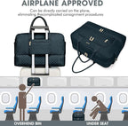 Travel Duffle Bag Weekender for Women - 38L Carry-On Overnight Bag Personal Item Bag with Shoe Compartment & Wet Pocket Weekend Tote Bags with Toiletry Bag Hospital Bags for Labor and Delivery