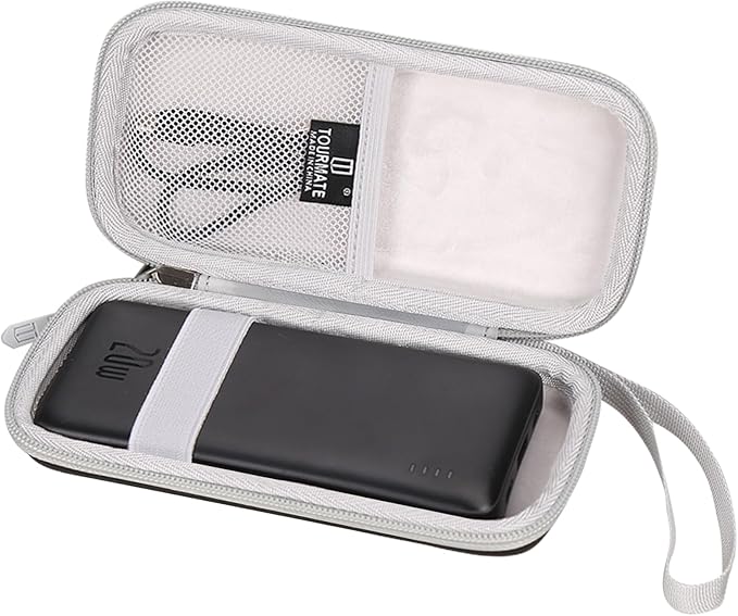 Tourmate Hard Storage Case for Baseus Portable Charger, Travel Case for 20W PD QC Power Bank Fast Charging(Only Case)