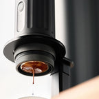 IKAPE Newly KAPO K2 Portable Espresso Machine with Bl uetooth APP Connect & 51mm Bottomless Basket, Electric Coffee Maker 20 Bar Pressure, for Home, Travel, Camping