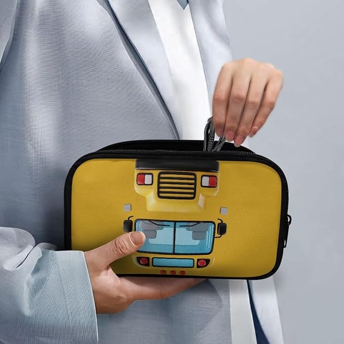 Cars Cable Organizer Bag Tech Pouch Portable Electronics Organizer Travel Case for Phone Power Bank SD Card Electronic Accessories Carry Case