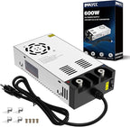 IMAYCC AC to DC Converter 12V SMPS,110V to 12V DC Converter,12 Volt Power Supply Max 600W 50A DC Power Converter
