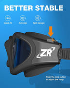 ZIONOR Swim Goggles, Upgraded G1 Polarized Swimming Goggles Anti-Fog for Adult Men Women