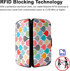 Credit Card Holder Small RFID Blocking Wallet Business Metal Slim Mini Aluminum Hard Case for Women Men