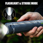 BUBRA 40" Telescopic Camping Lights with Stand, 8000mAh Rechargeable LED Work Light & Camp Lantern, 1000LM Portable Tripod Lamp, 20H Runtime for Power Outages, Survival Gear and Camping Essentials